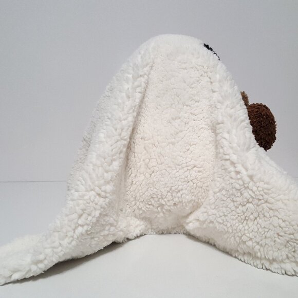 NEW Pottery Barn Gus the Halloween Ghost with Pumpkin Pillow 12" w x 13" h - Picture 3 of 6